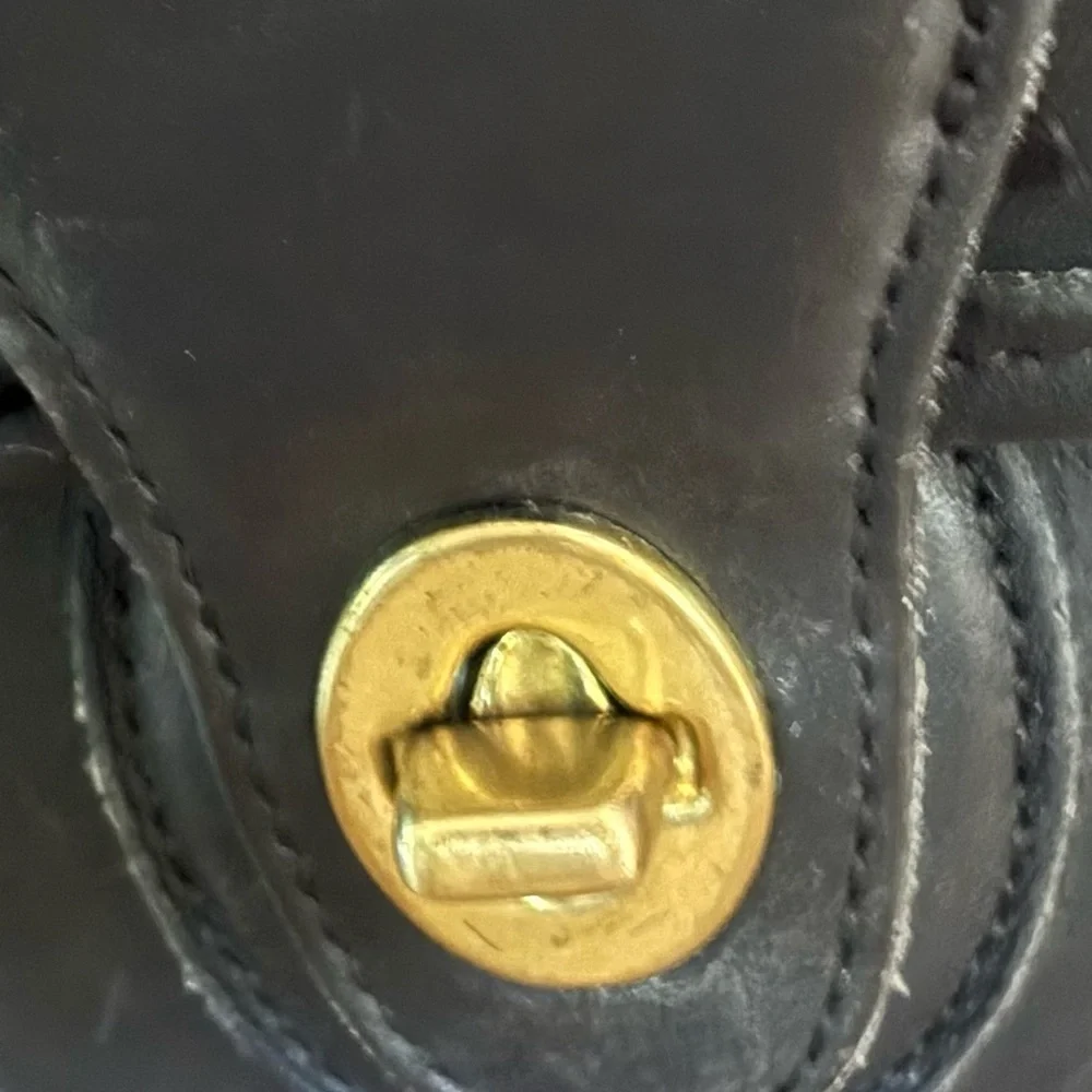 Coach Vintage Black 1997 Willis Bag